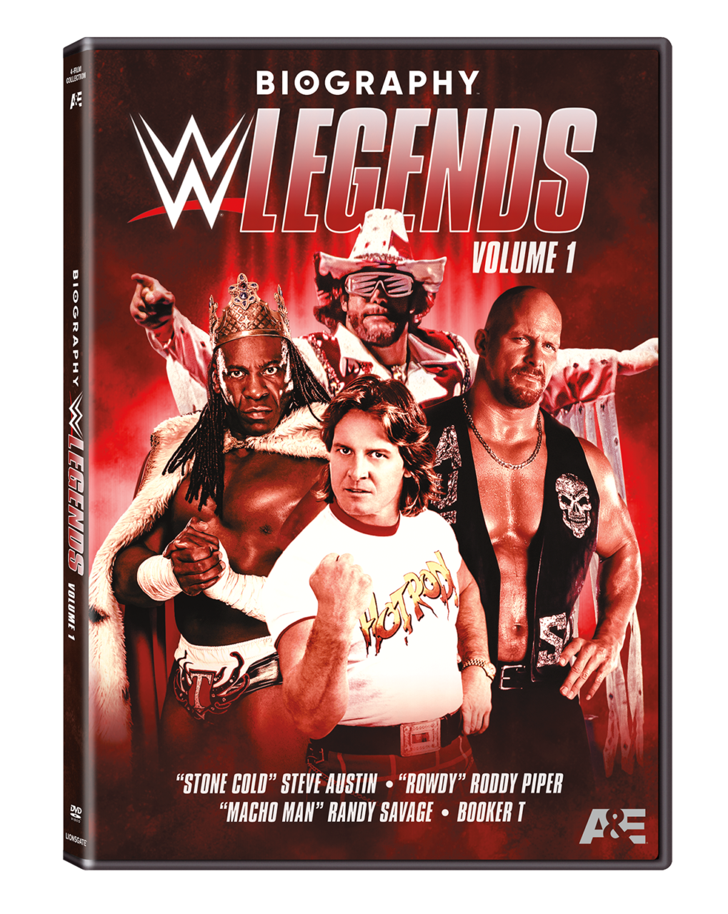 Biography: WWE Legends, Volume 1 DVD cover (Lionsgate)