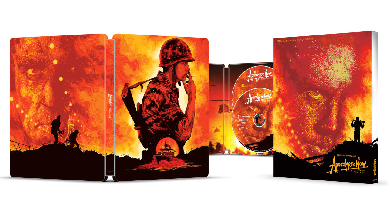 Apocalypse Now: Final Cut 4K Ultra HD SteelBook cover (Lionsgate)