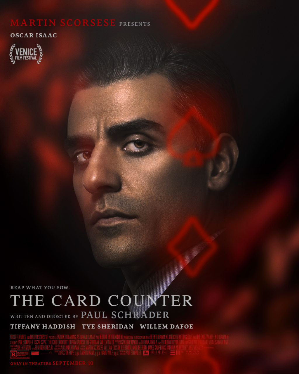 The Card Counter poster (Focus Features)
