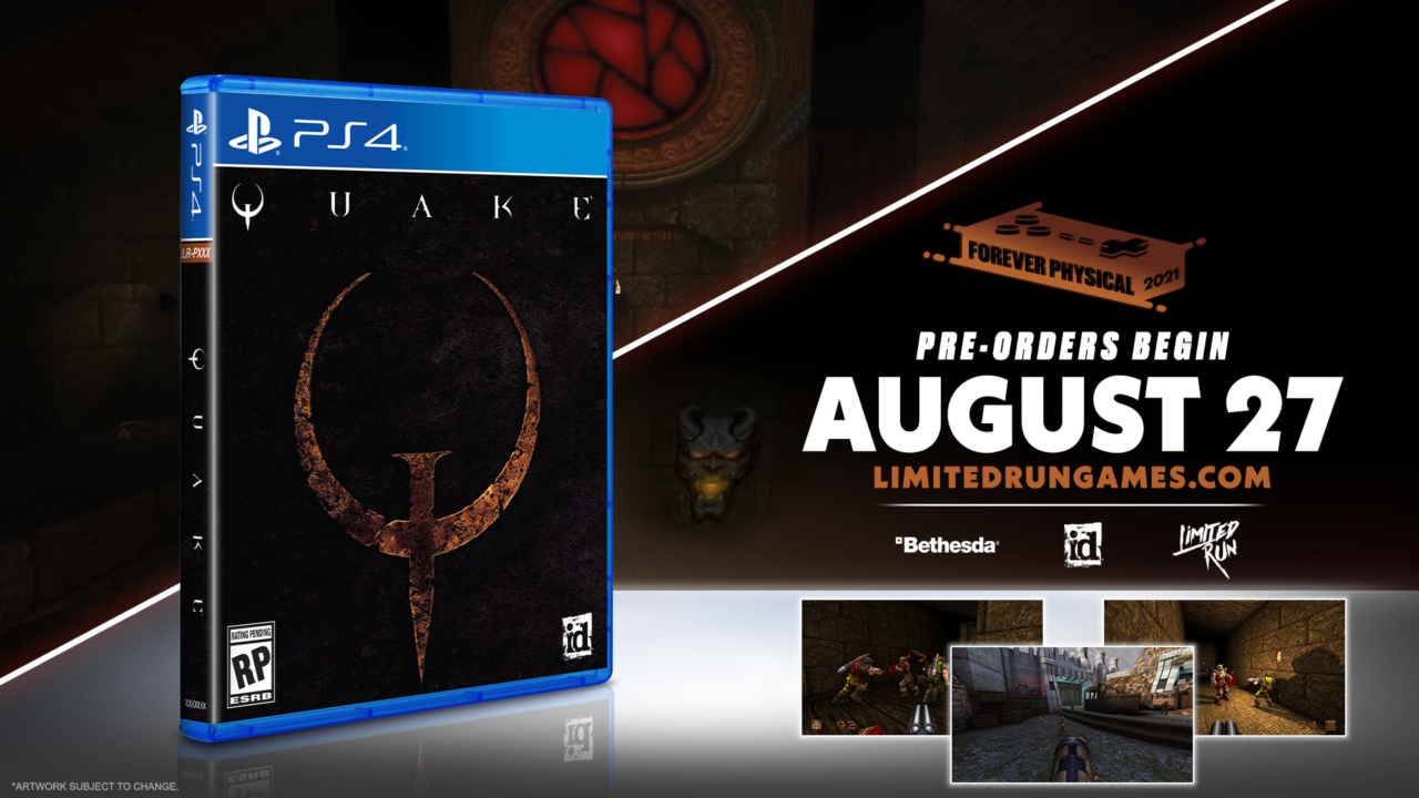 Quake PlayStation 4 package (Limited Run Games)