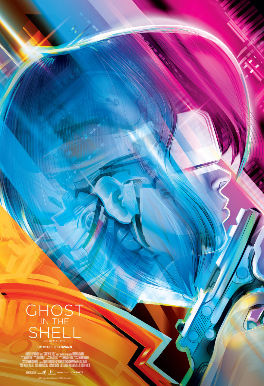 Ghost In The Shell IMAX poster (Lionsgate)