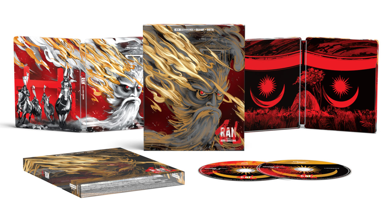 Ran Best Buy Exclusive 4K Ultra HD/Blu-Ray/Digital HD Steel Book package (Lionsgate)