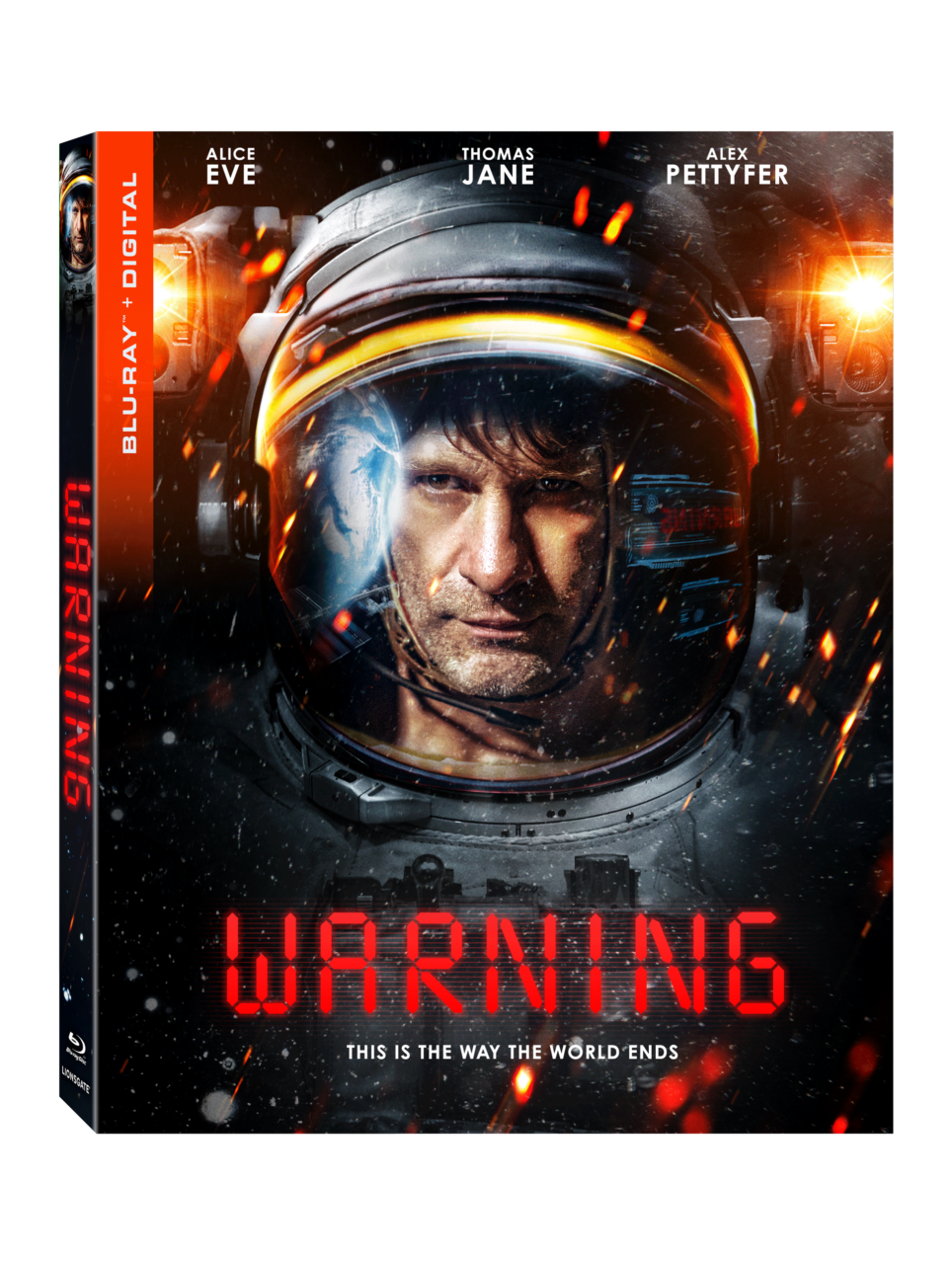 Warning Blu-Ray Combo Pack cover (Lionsgate)