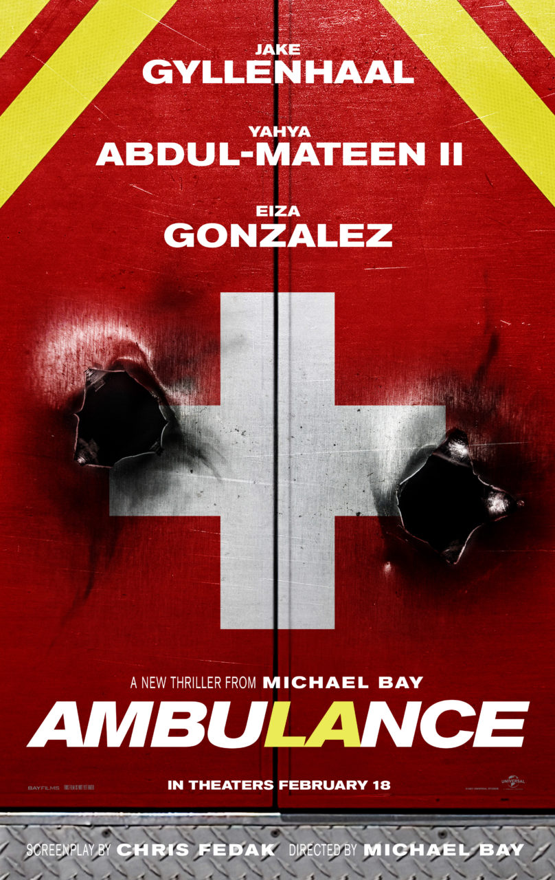 Ambulance poster (Universal Pictures)