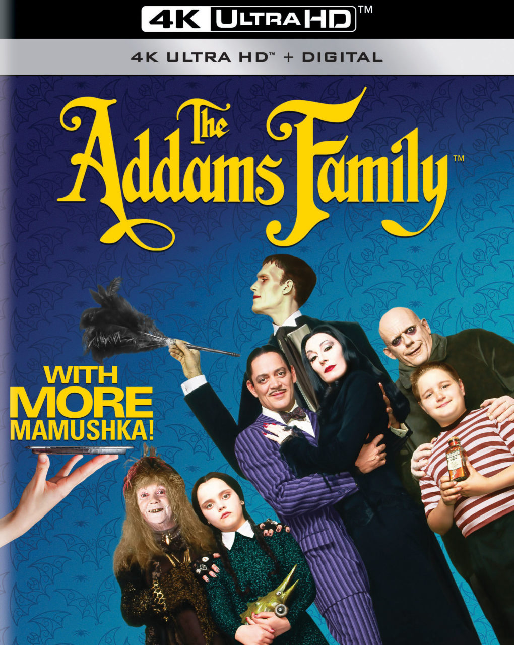 The Addams Family 4K Ultra HD Combo Pack cover (Paramount Home Entertainment)