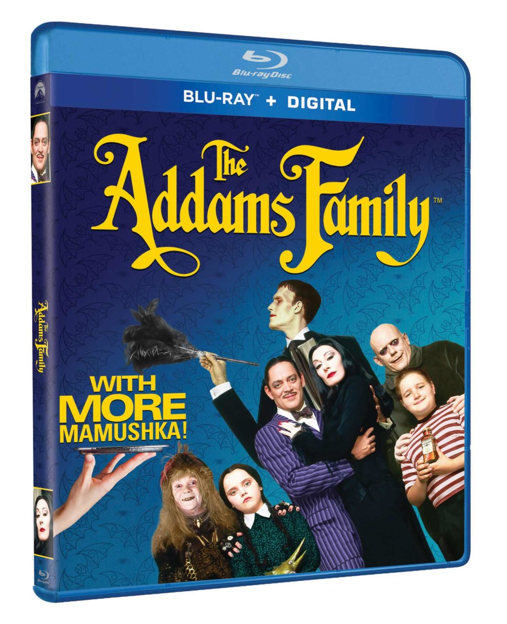 The Addams Family Blu-Ray Combo Pack cover (Paramount Home Entertainment)