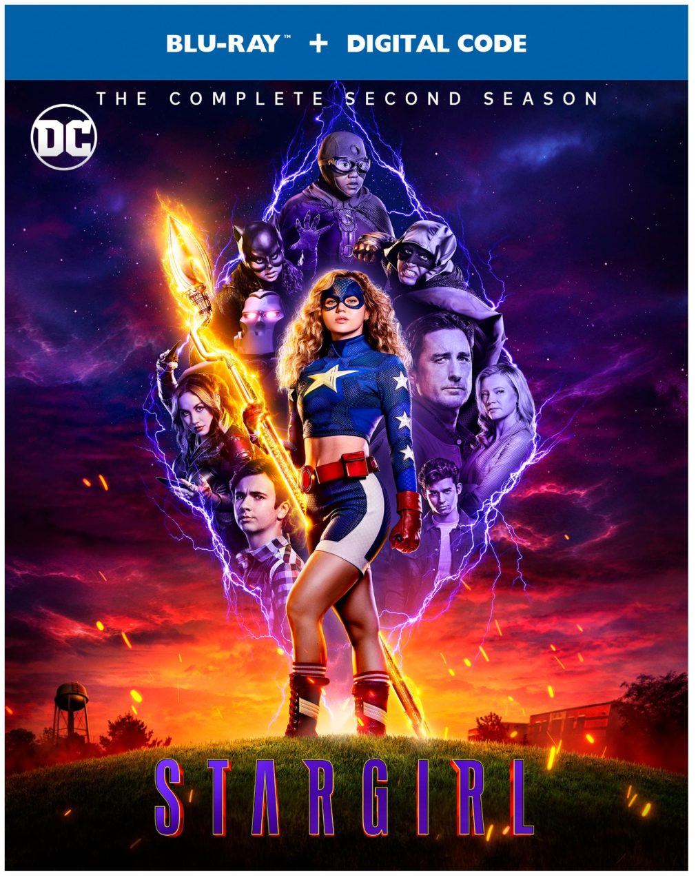 DC's Stargirl: The Complete Second Season Blu-Ray Combo Pack cover (Warner Bros. Home Entertainment)