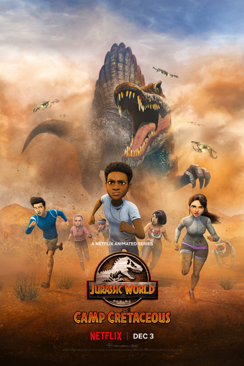 Jurassic World: Camp Cretaceous Season Four poster (DreamWorks Animation/Netflix)