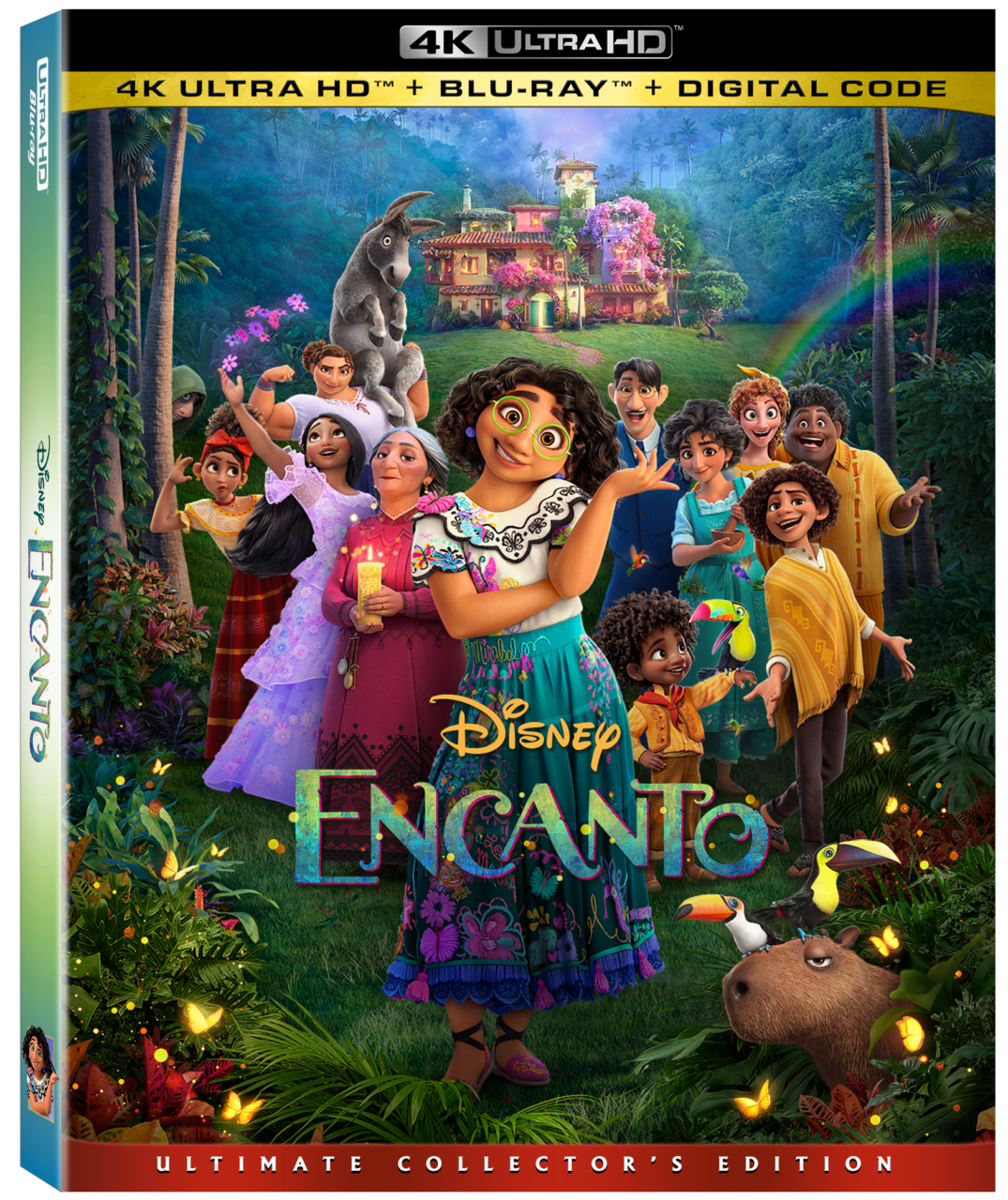 Encanto 4K Ultra HD Combo Pack cover (Walt Disney Home Entertainment)