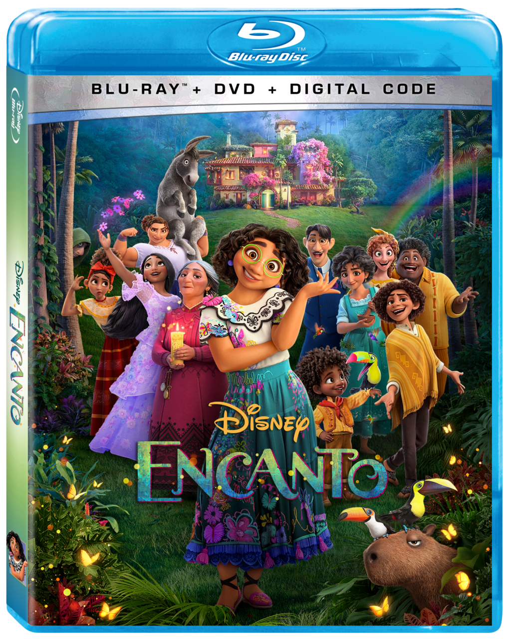 Encanto Blu-Ray Combo Pack cover (Walt Disney Home Entertainment)