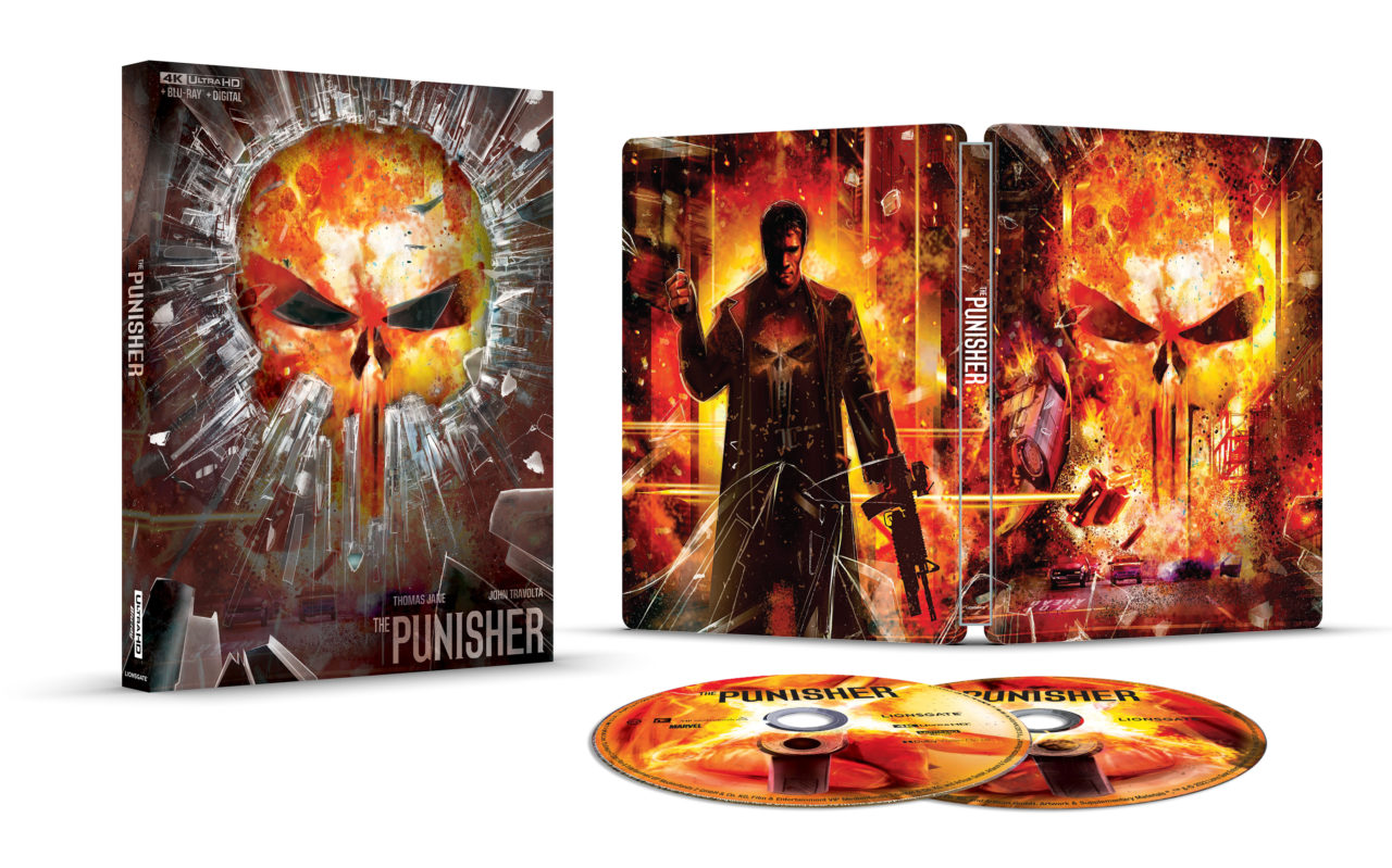 The Punisher 4K Ultra HD Combo Pack Steelbook (Lionsgate)
