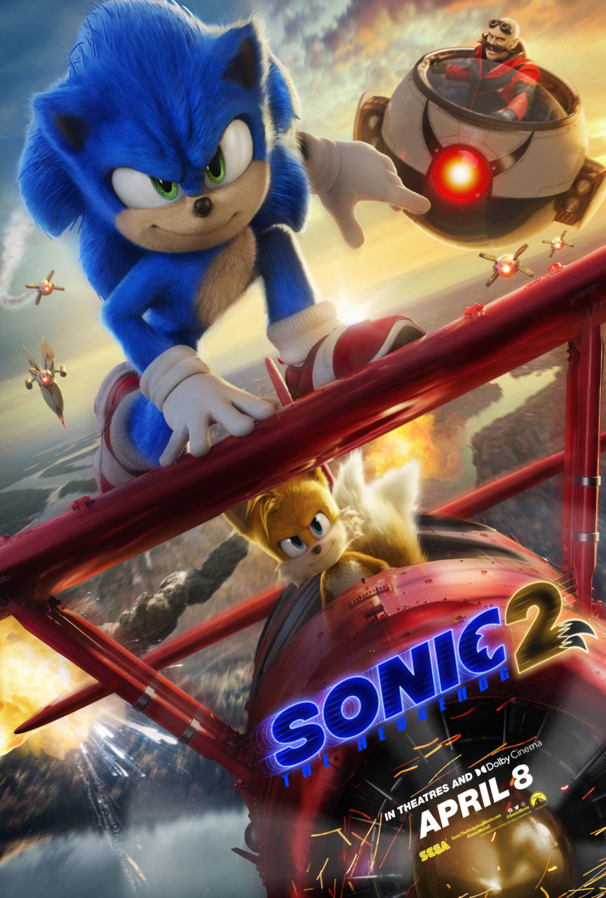 Sonic The Hedgehog 2 poster (Paramount Pictures)