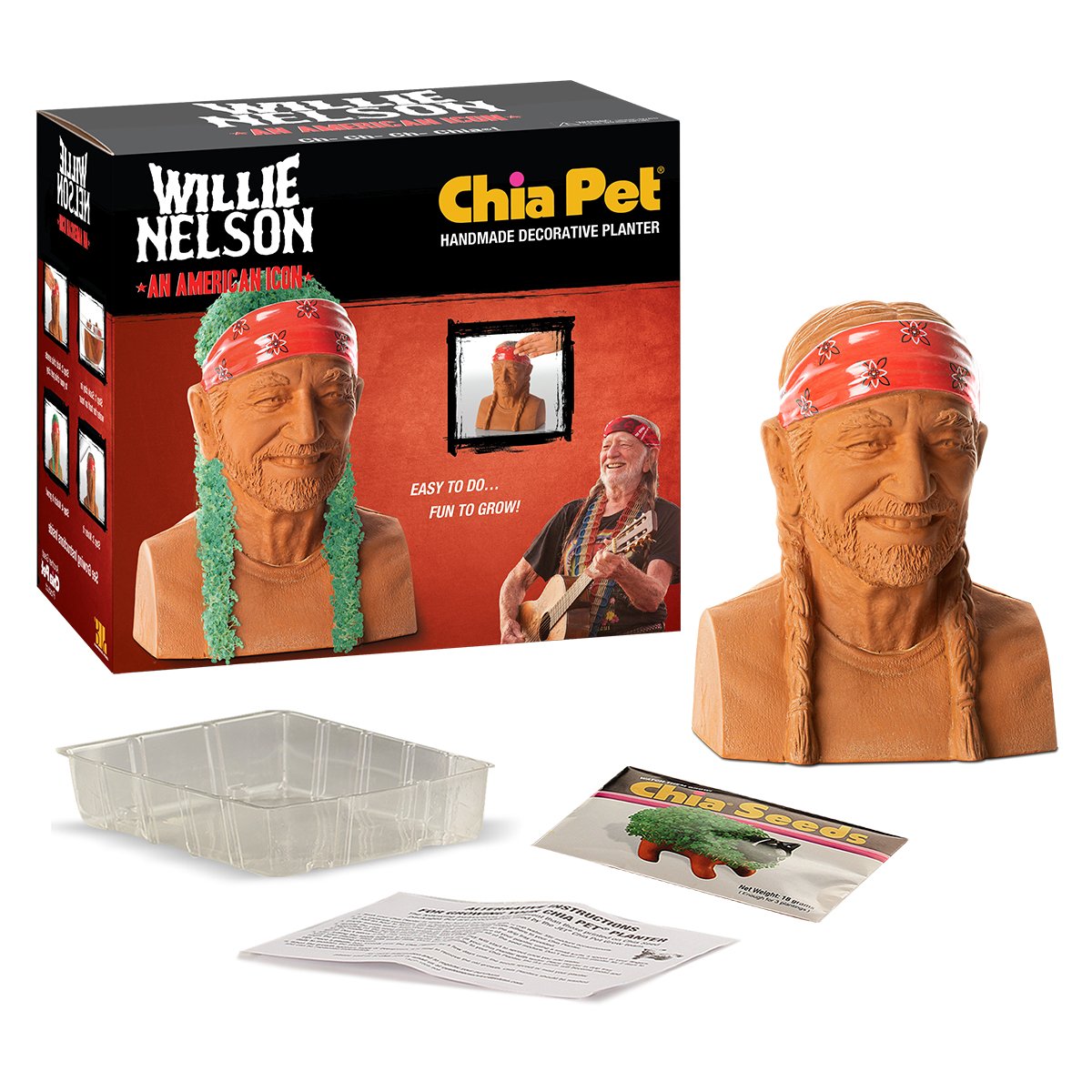 Willie Nelson Product Image (Chia Pet)