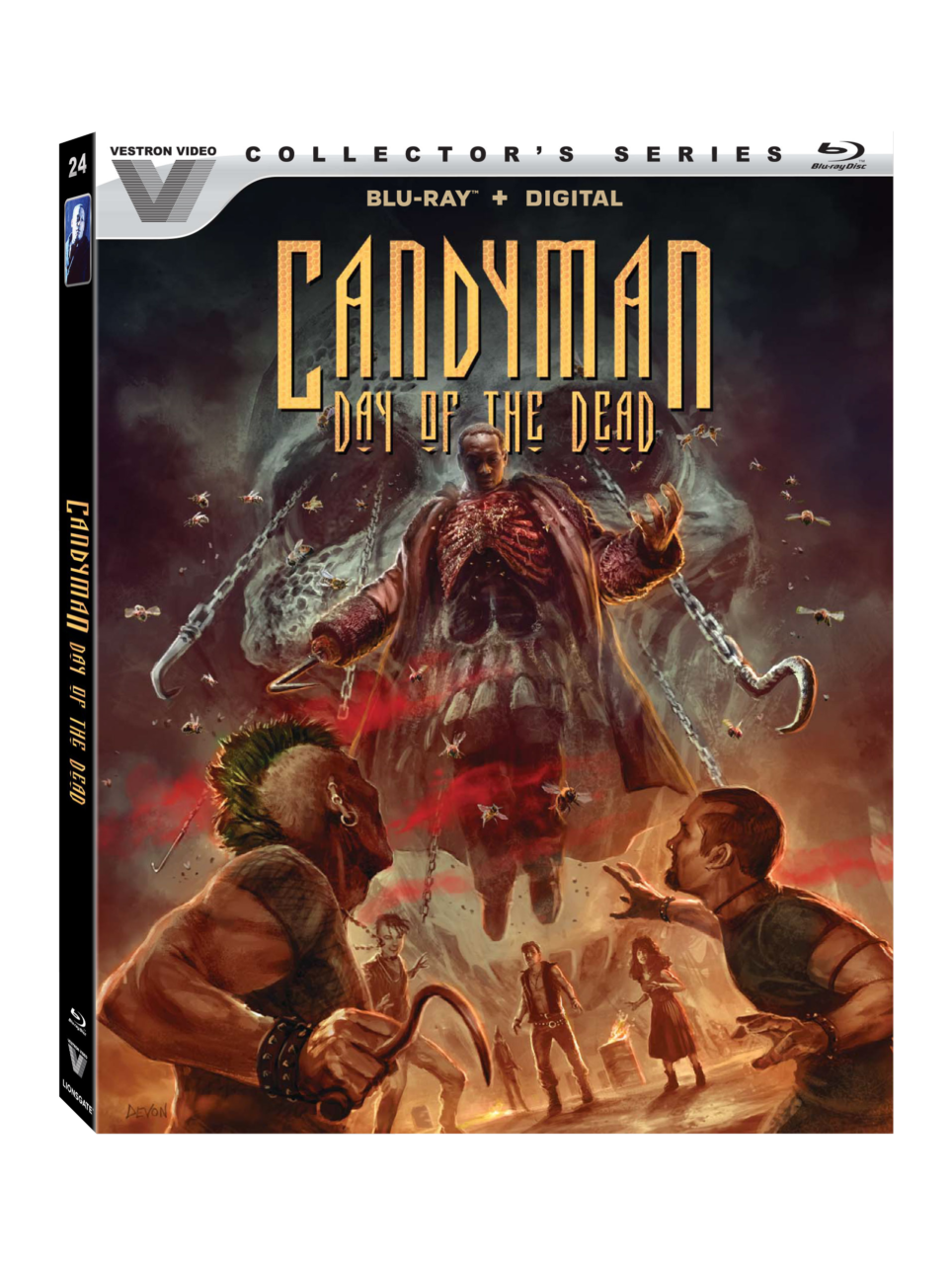 Candyman: Day Of The Dead Blu-Ray Combo Pack cover (Lionsgate)