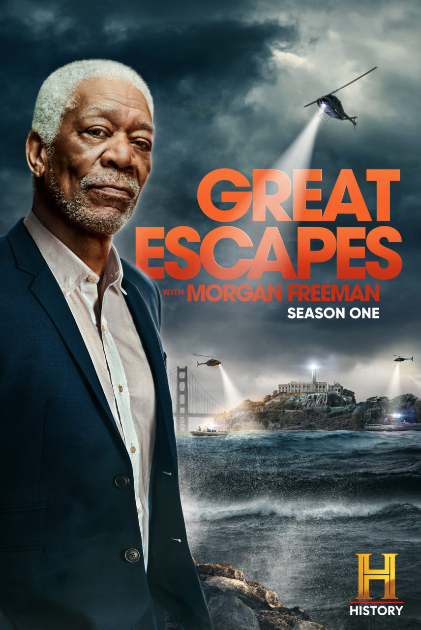 Great Escapes With Morgan Freeman: Season One DVD cover (Lionsgate)