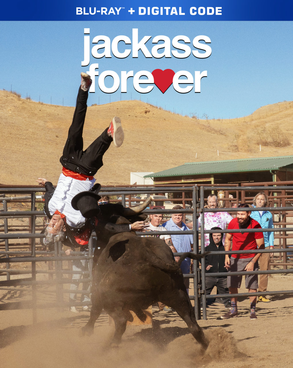Jackass Forever Blu-Ray Combo Pack cover (Paramount Home Entertainment)