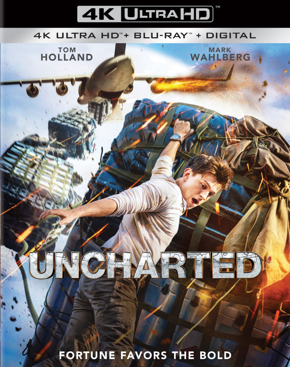 Uncharted 4K Ultra HD Combo Pack cover (Sony Pictures Home Entertainment)