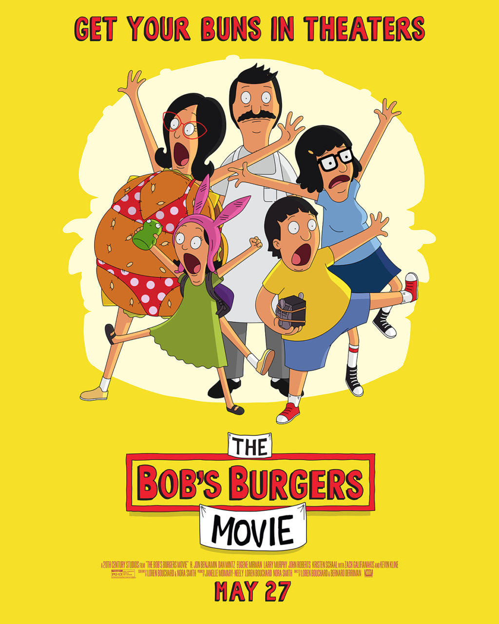 The Bob's Burgers Movie poster (20th Century Studios)
