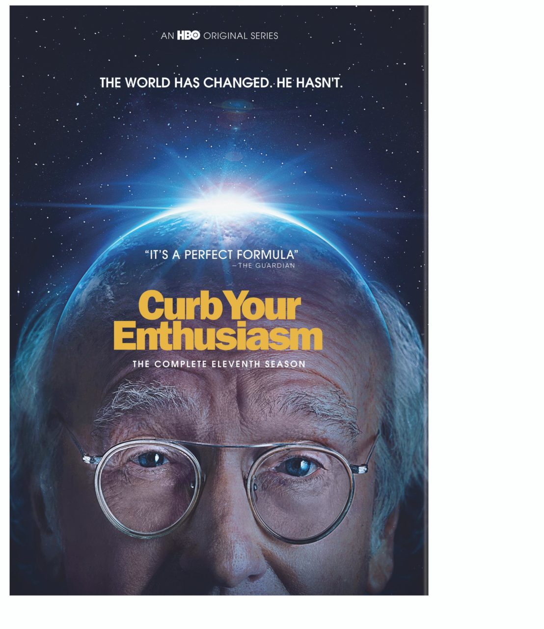 Curb Your Enthusiasm: The Complete Eleventh Season DVD cover (Warner Bros. Home Entertainment)