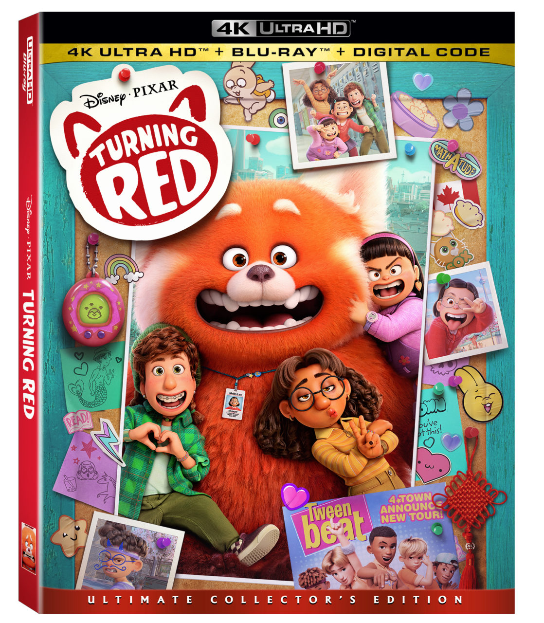 Turning Red 4K Ultra HD Combo Pack cover (Disney)