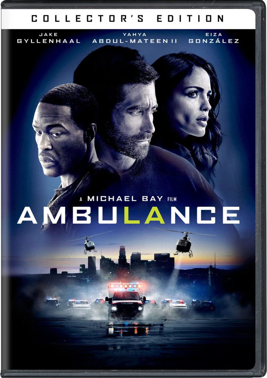 Ambulance DVD cover (Universal Pictures Home Entertainment)