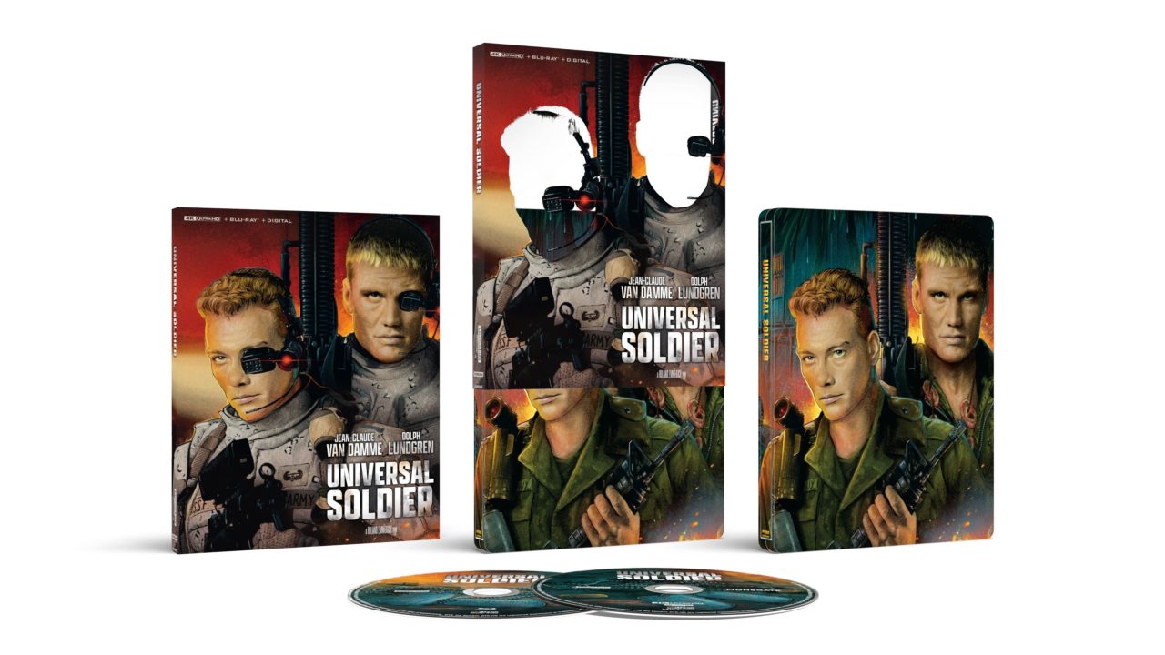 Universal Soldiers 4K Ultra HD Combo Pack cover (Lionsgate)