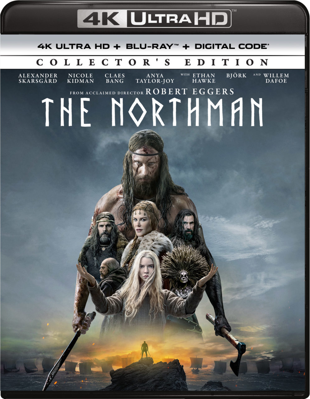 The Northman 4K Ultra HD Collector's Edition cover (Universal Pictures Home Entertainment)