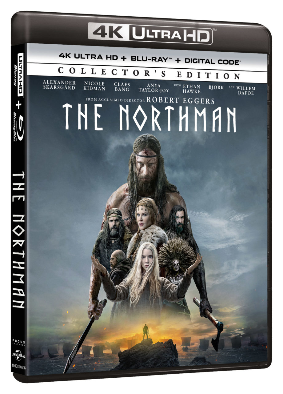 The Northman 4K Ultra HD Collector's Edition cover (Universal Pictures Home Entertainment)
