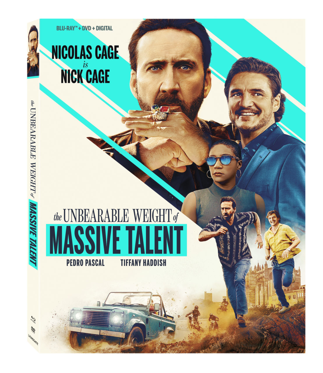 The Unbearable Weight Of Massive Talent Blu-Ray Combo Pack cover (Lionsgate)