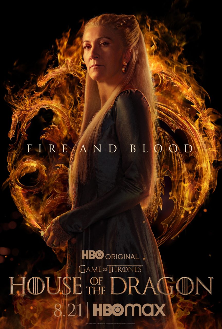 Game Of Thrones House Of The Dragon character poster (HBO Max)