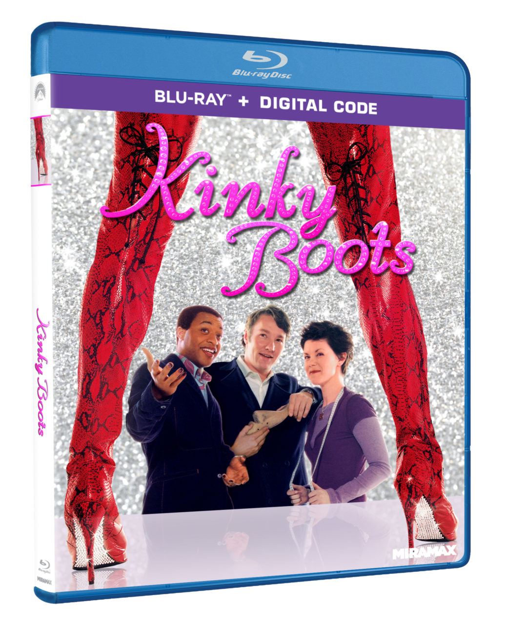 Kinky Boots Blu-Ray Combo Pack cover (Paramount Home Entertainment)
