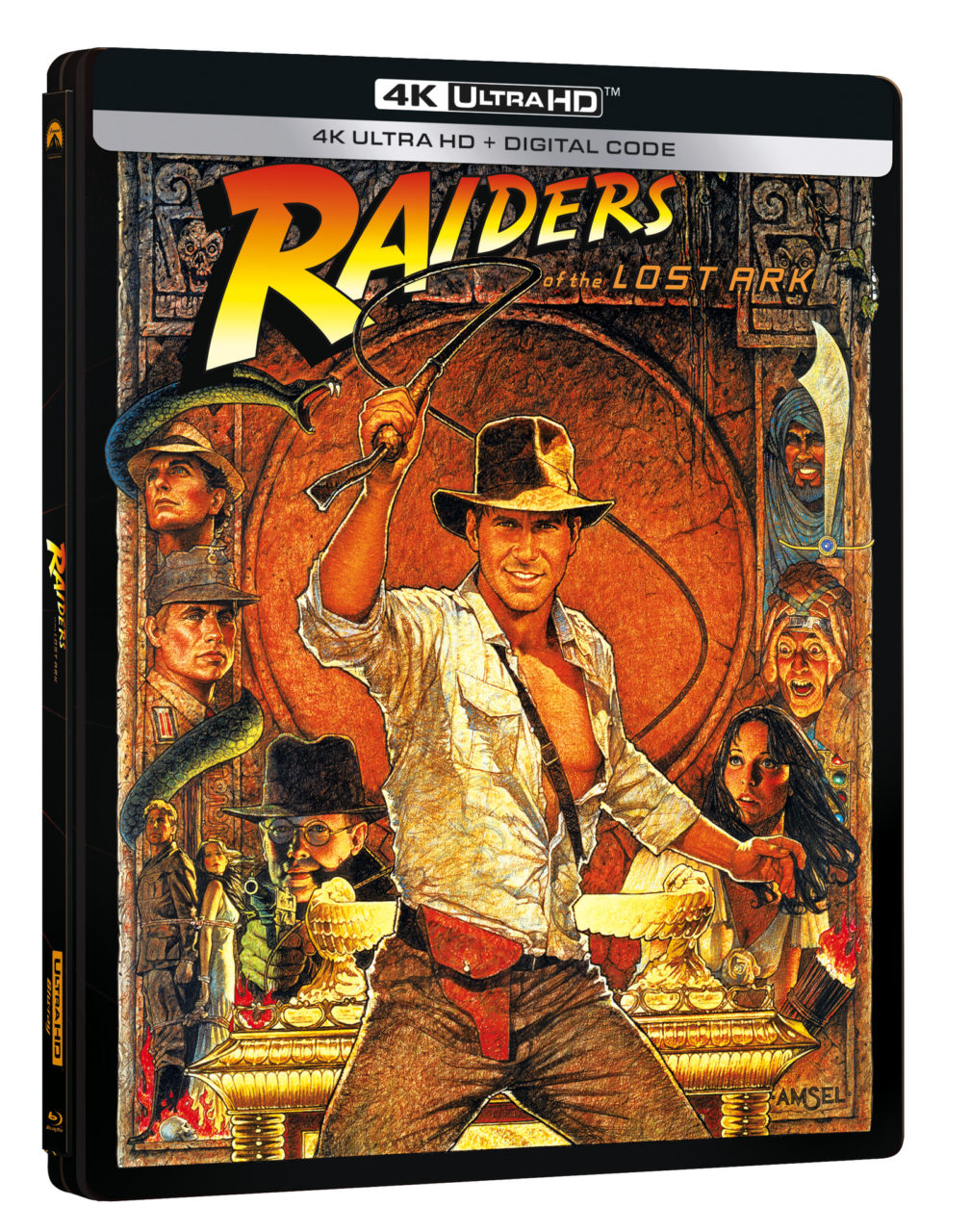 Indiana Jones: Raiders Of The Lost Ark 4K Ultra HD Combo Pack cover (Paramount Pictures)