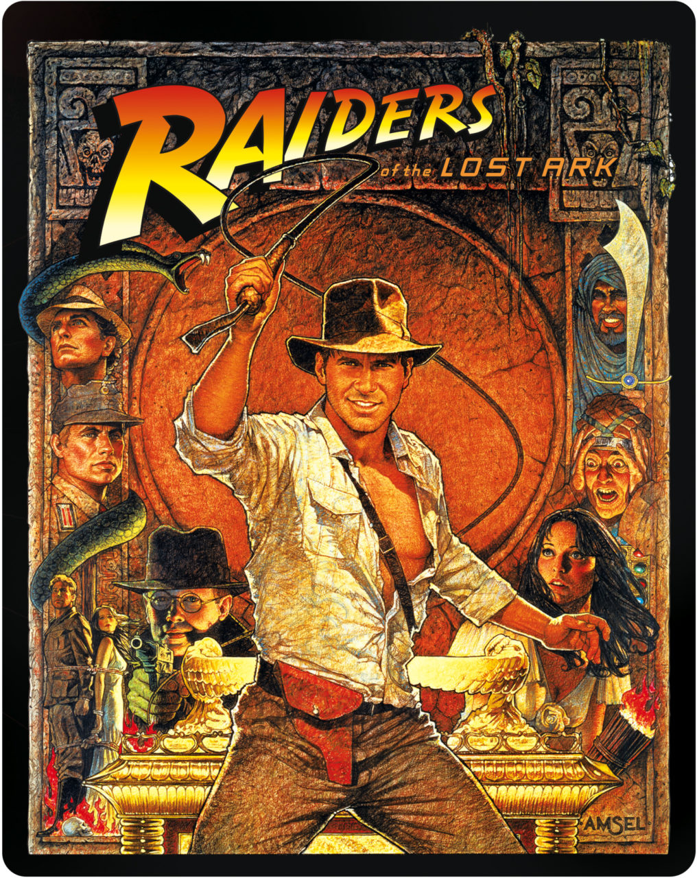 Indiana Jones: Raiders Of The Lost Ark 4K Ultra HD Steelbook Combo Pack cover (Paramount Pictures)