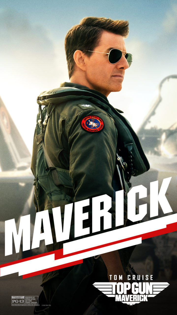 Top Gun: Maverick character poster (Paramount Pictures)