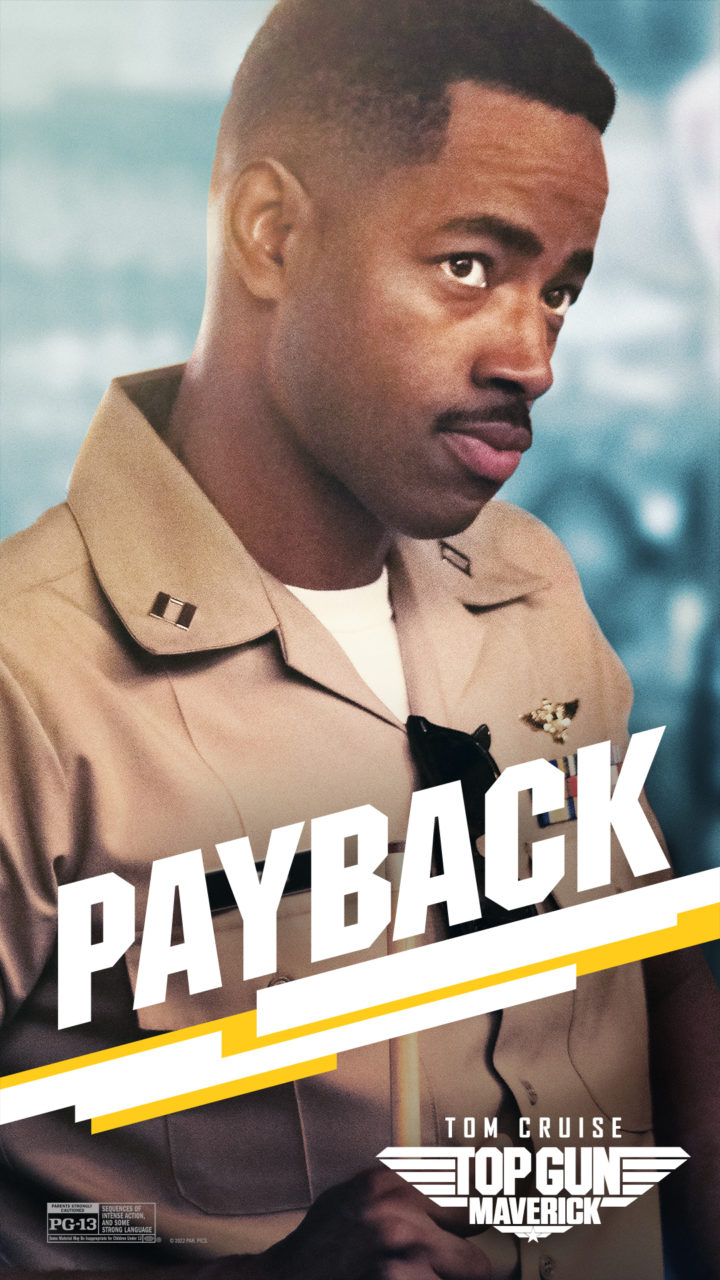 Top Gun: Maverick character poster (Paramount Pictures)
