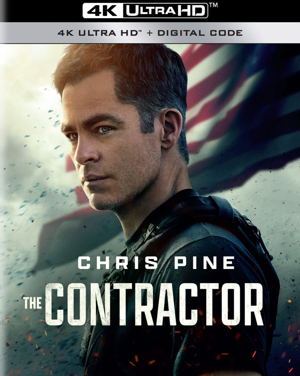 The Contractor 4K Ultra HD Combo Pack cover (Paramount Home Entertainment)