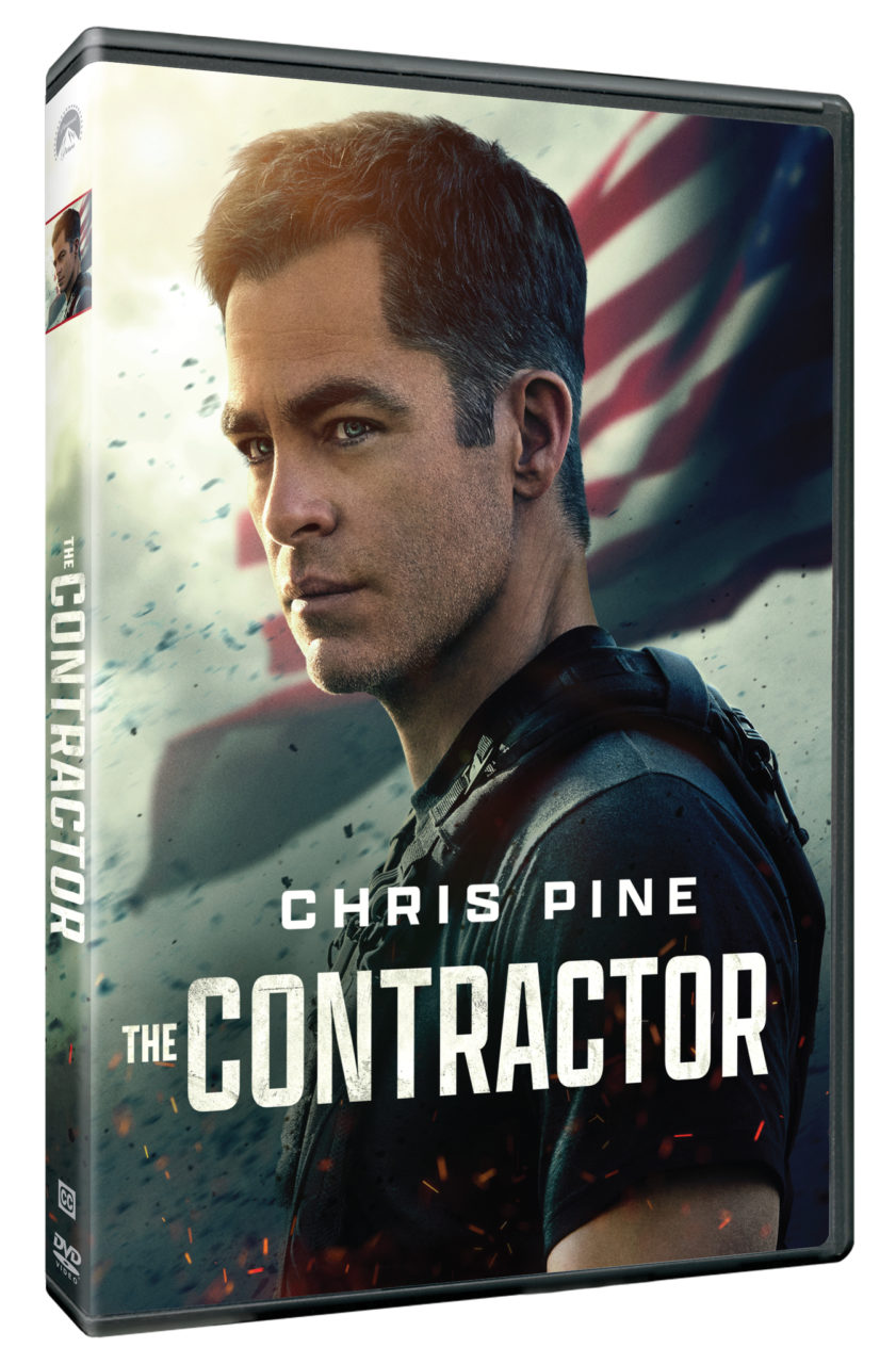 The Contractor DVD cover (Paramount Home Entertainment)
