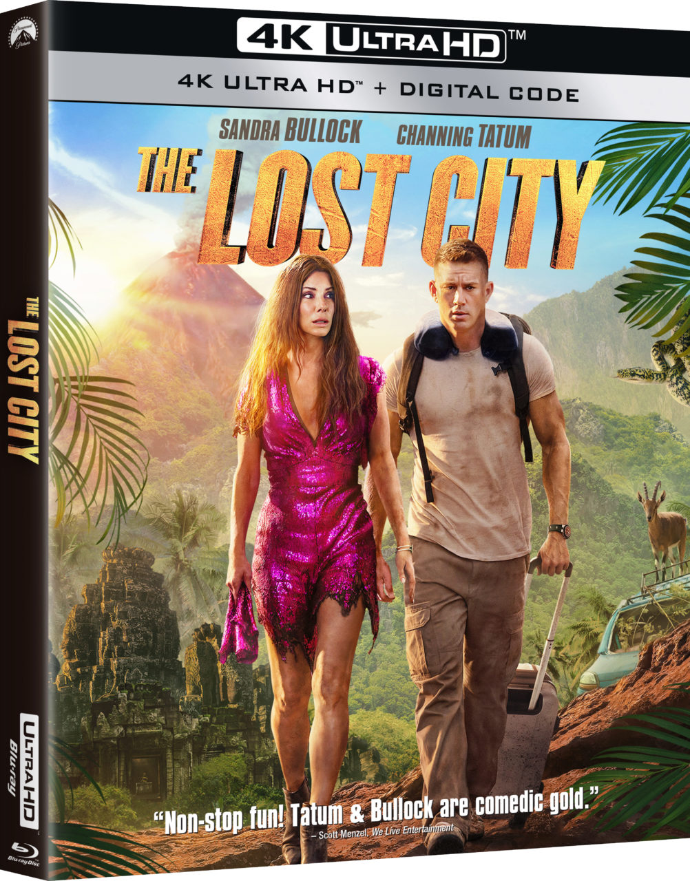The Lost City 4K Ultra HD Combo Pack cover (Paramount Home Entertainment)