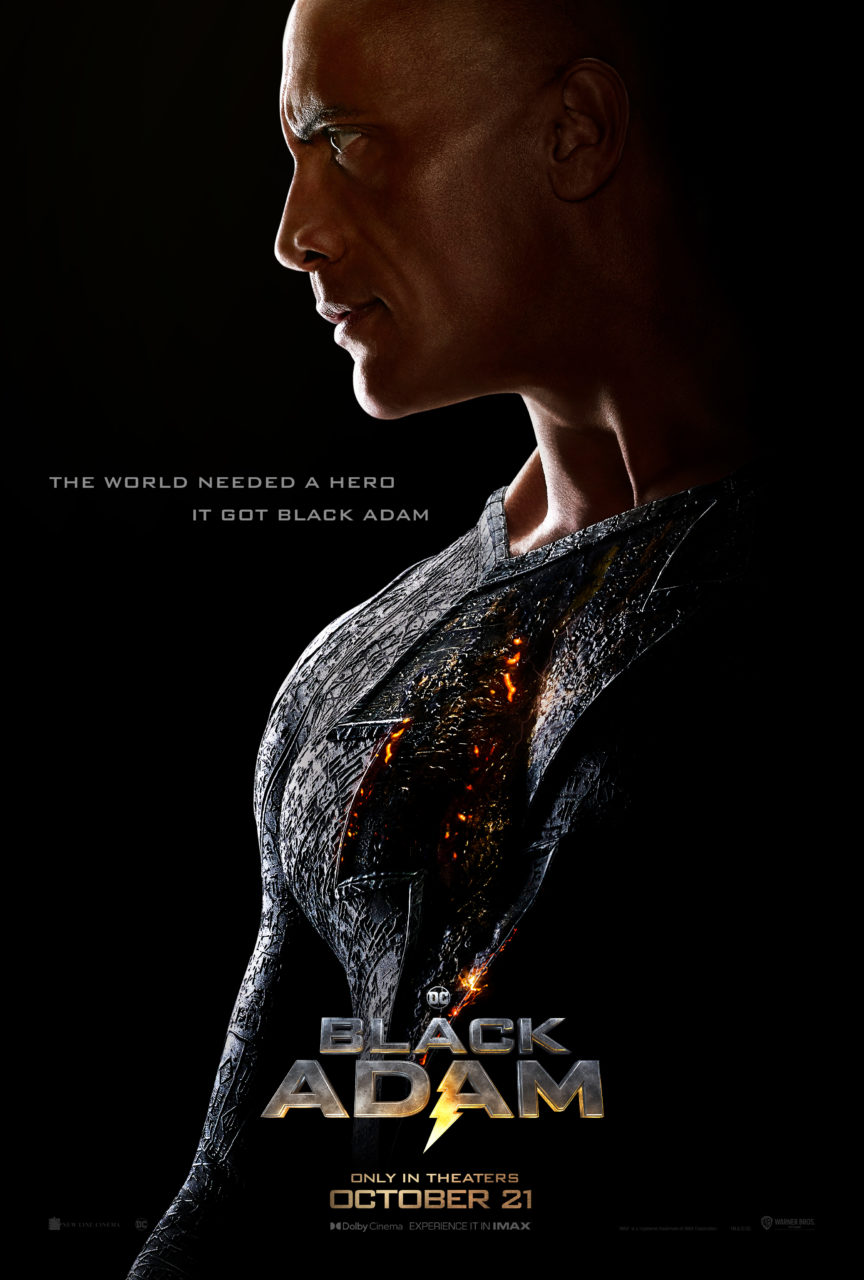 Black Adam poster (Warner Bros. Pictures)