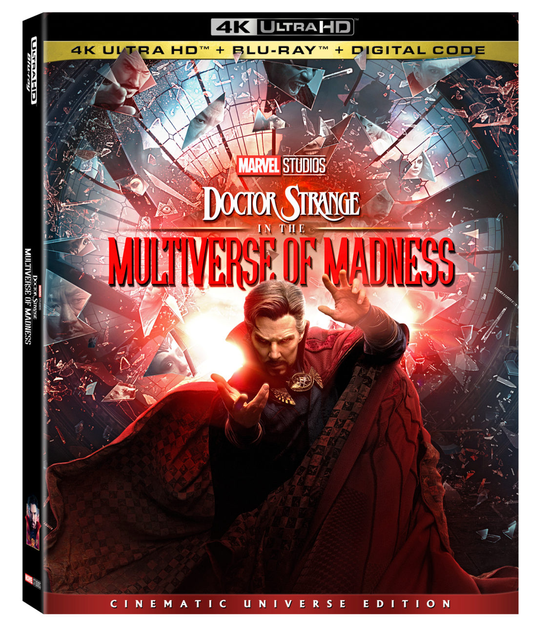 Doctor Strange In The Multiverse Of Madness 4K Ultra HD Combo Pack cover (Walt Disney Studios Home Entertainment)