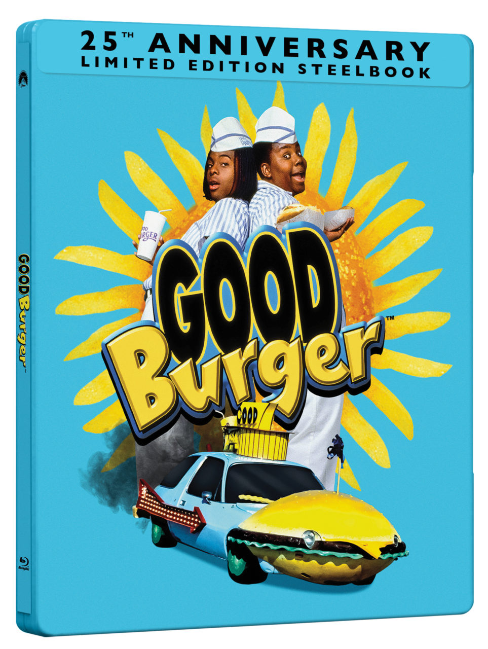 Good Burger 25th Anniversary Limited Edition Steelbook cover (Paramount Home Entertainment)