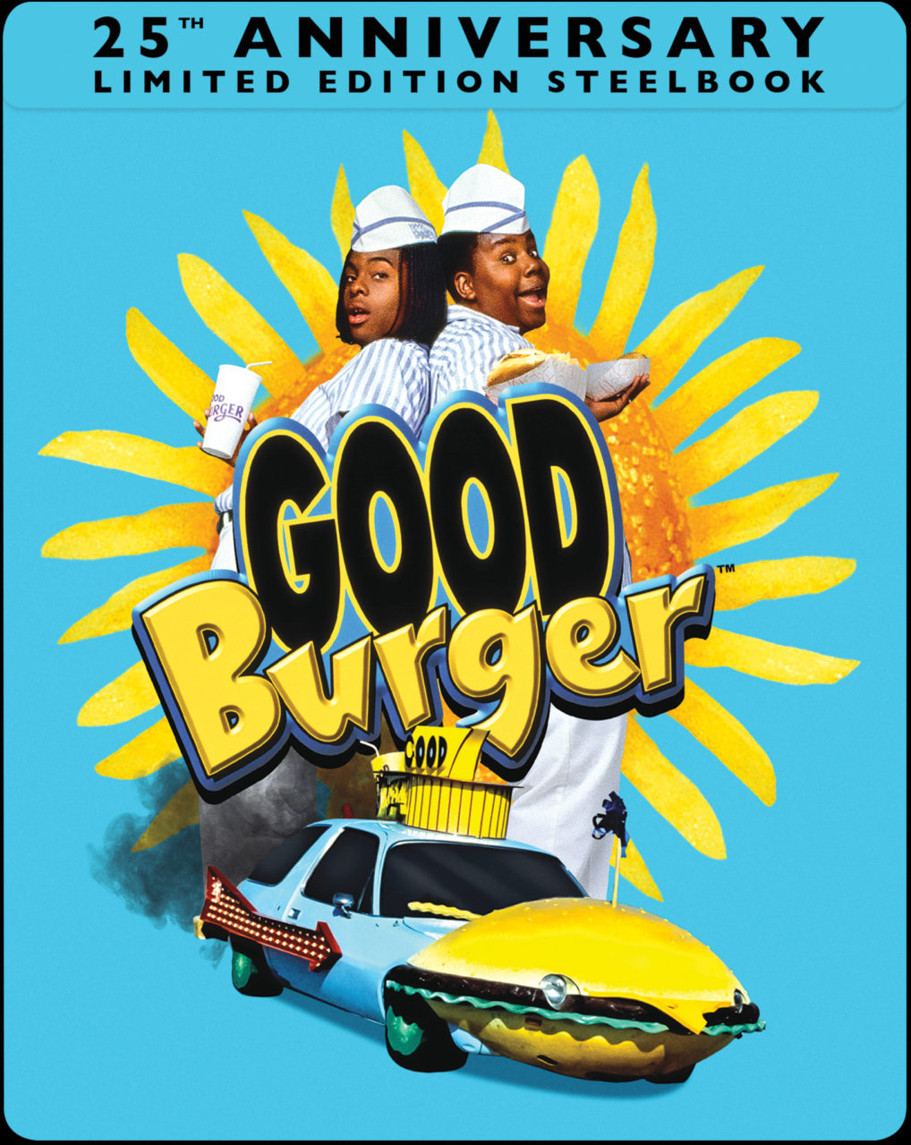 Good Burger 25th Anniversary Limited Edition Steelbook cover (Paramount Home Entertainment)