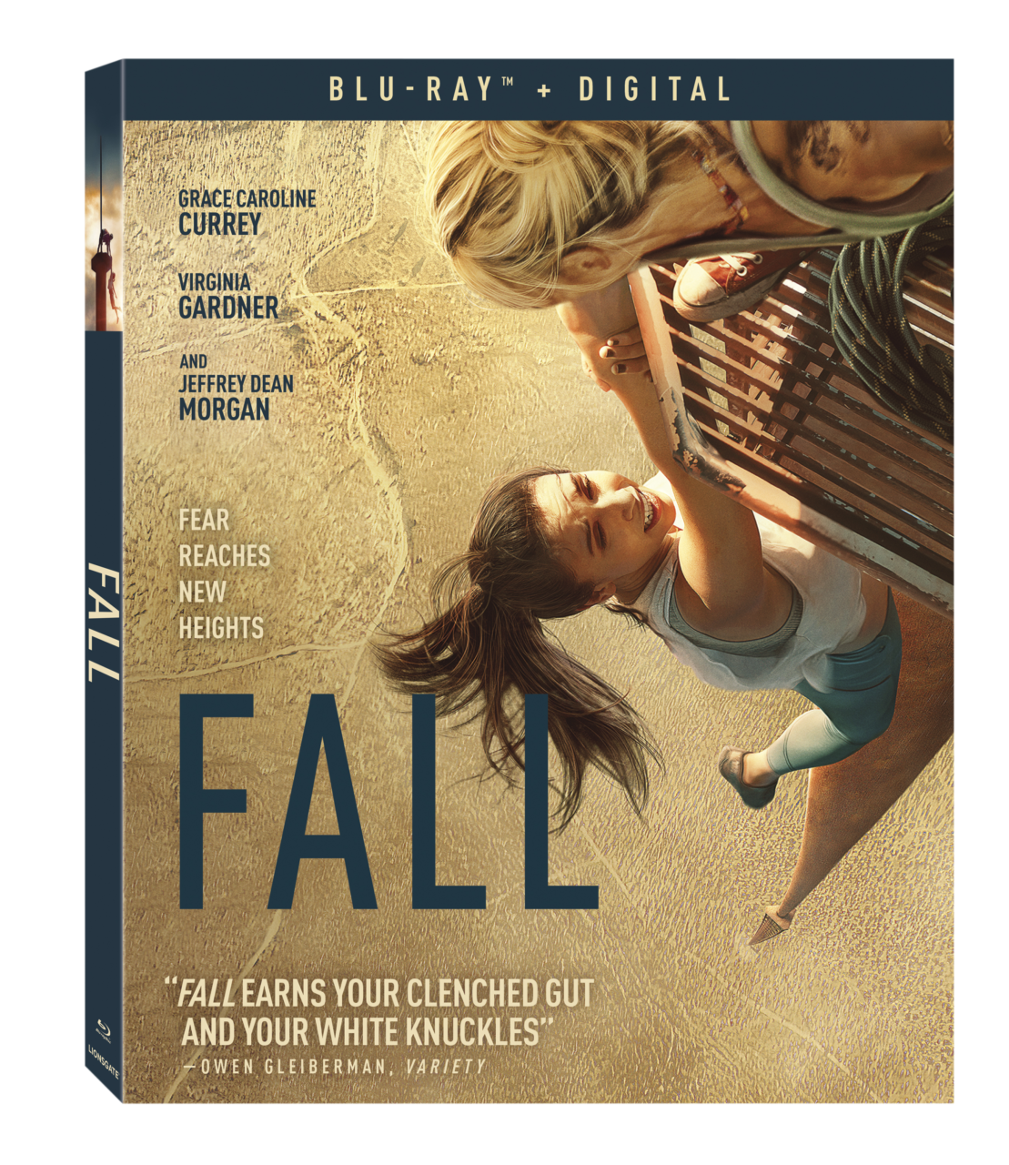Fall Blu-Ray Combo Pack cover (Lionsgate)