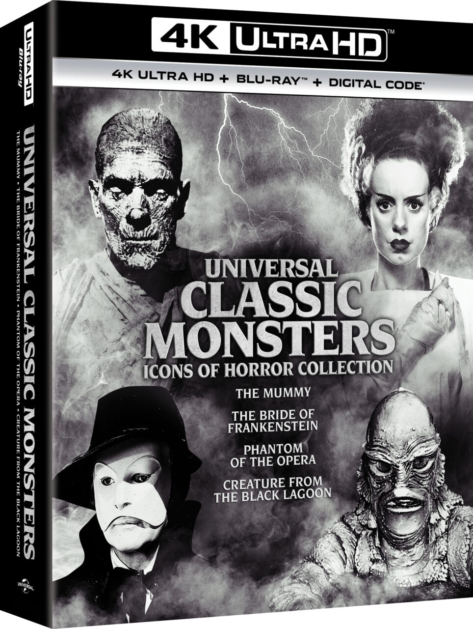 Universal Classic Monsters: Icons Of Horror Collection Vol. 2 4K Ultra HD Combo Pack cover (Universal Pictures Home Entertainment)