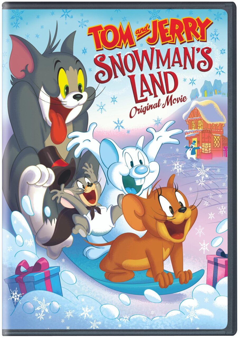 Tom And Jerry Snowman's Land DVD cover (Warner Bros. Home Entertainment)