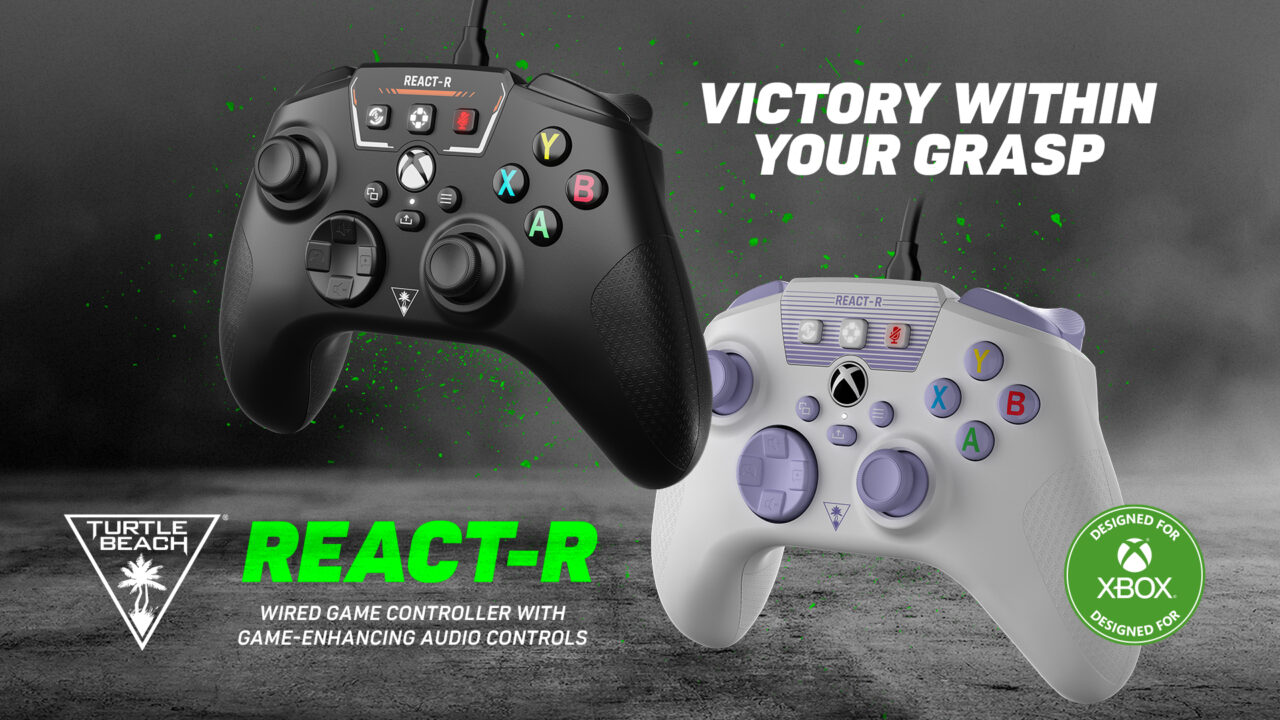 Designed For Xbox React-R Controller (Turtle Beach)