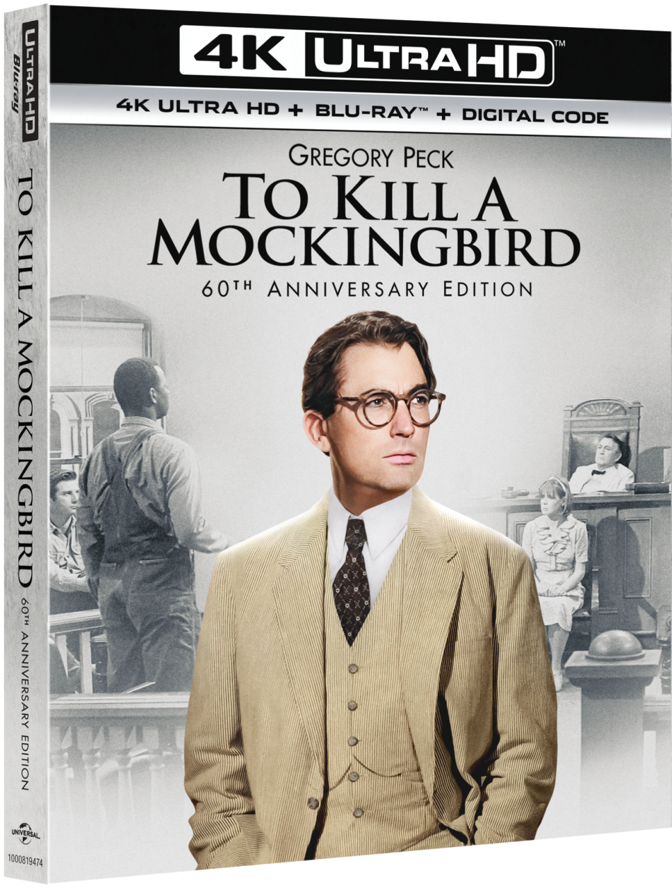 To Kill A Mockingbird 60th Anniversary 4K Ultra HD Combo Pack cover (Universal Pictures Home Entertainment)