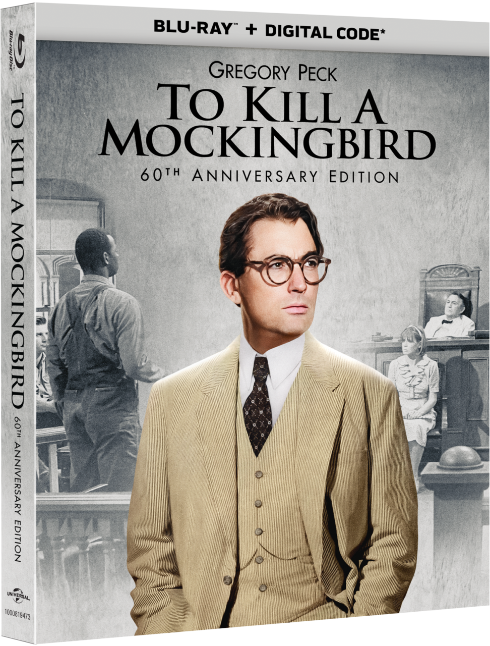 To Kill A Mockingbird 60th Anniversary Blu-Ray Combo Pack cover (Universal Pictures Home Entertainment)