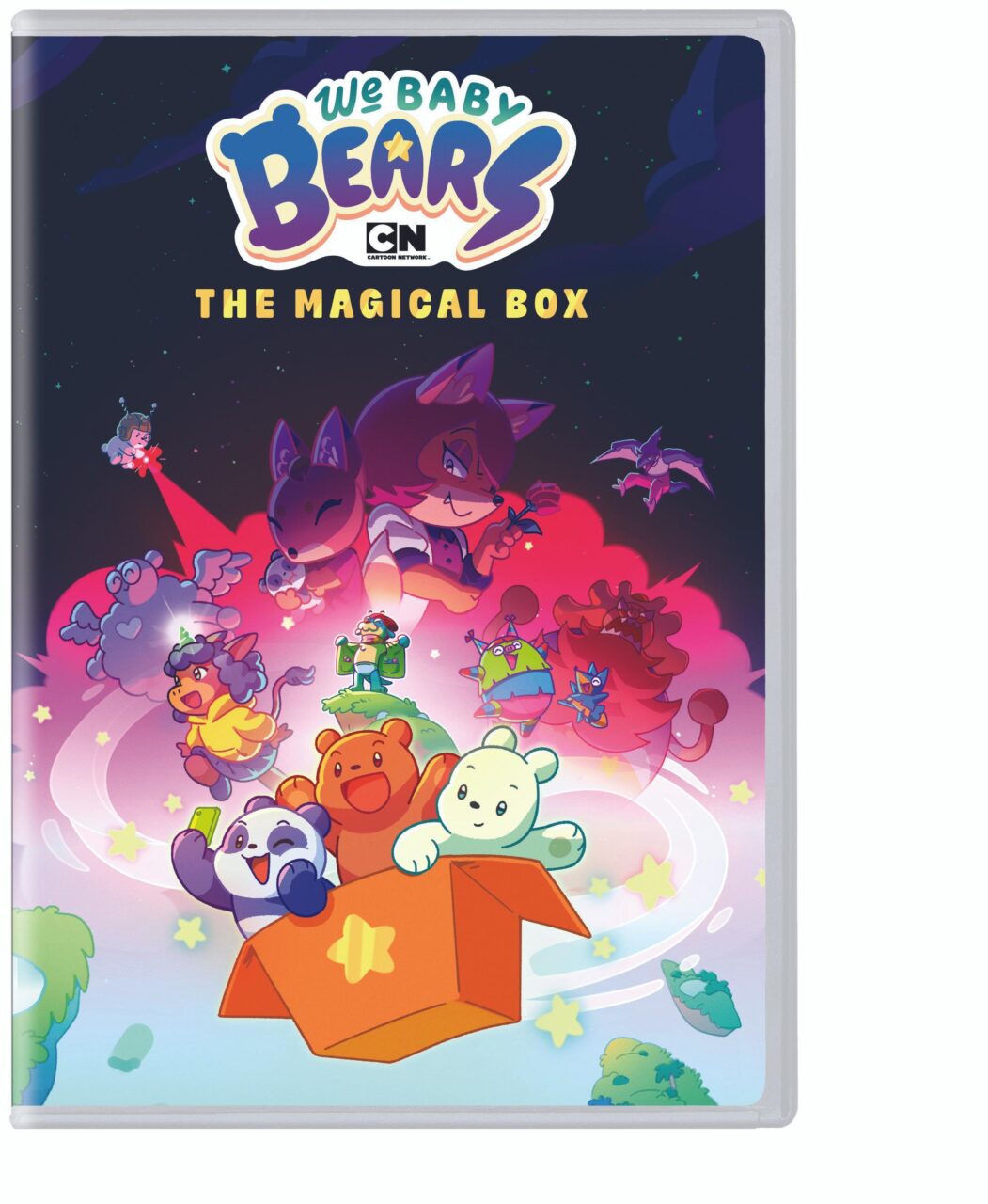 We Baby Bears: The Magical Box DVD cover (Warner Bros. Home Entertainment)