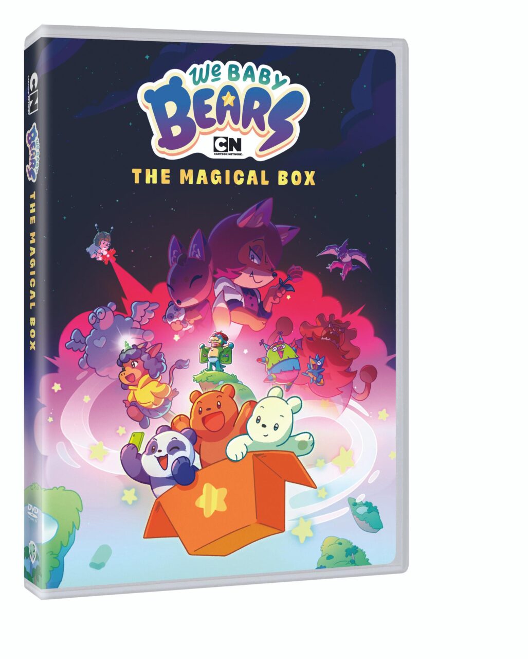 We Baby Bears: The Magical Box DVD cover (Warner Bros. Home Entertainment)